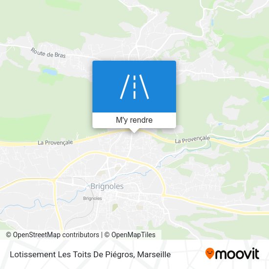 Lotissement Les Toits De Piégros plan