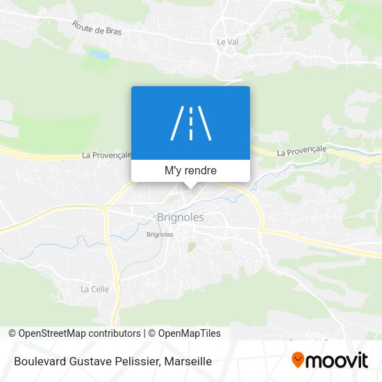 Boulevard Gustave Pelissier plan