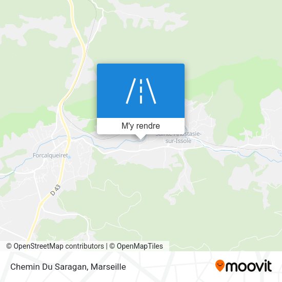 Chemin Du Saragan plan