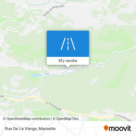 Rue De La Vierge plan