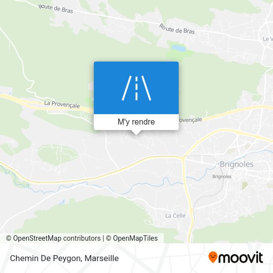 Chemin De Peygon plan