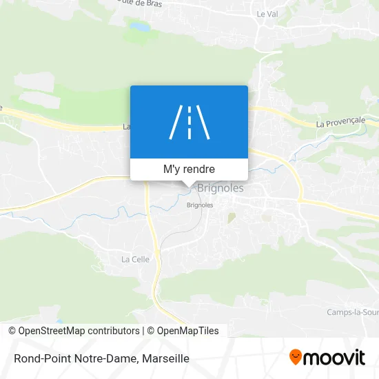 Rond-Point Notre-Dame plan
