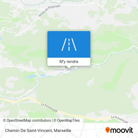Chemin De Saint-Vincent plan