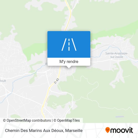 Chemin Des Marins Aux Déoux plan