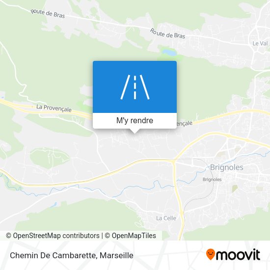 Chemin De Cambarette plan
