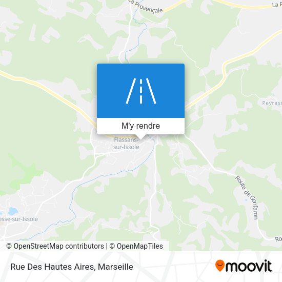 Rue Des Hautes Aires plan