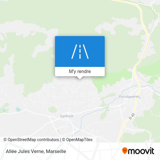 Allée Jules Verne plan