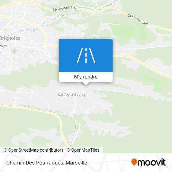 Chemin Des Pourraques plan
