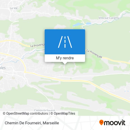 Chemin De Fourneiri plan