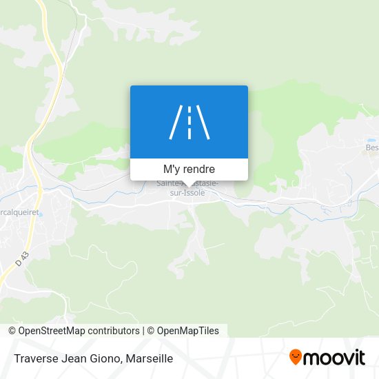 Traverse Jean Giono plan