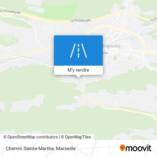 Chemin Sainte-Marthe plan
