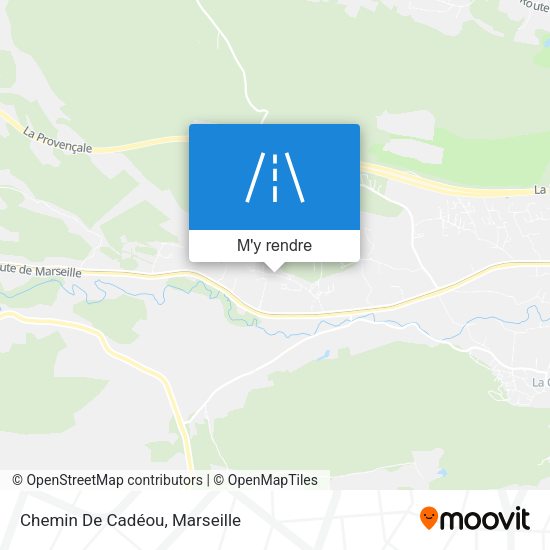 Chemin De Cadéou plan