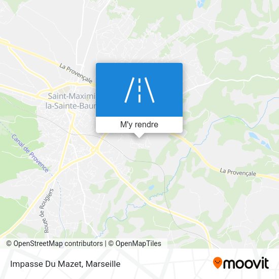 Impasse Du Mazet plan