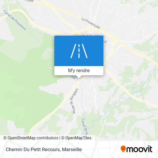 Chemin Du Petit Recours plan