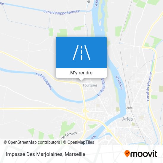 Impasse Des Marjolaines plan