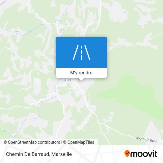 Chemin De Barraud plan