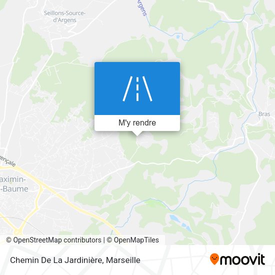 Chemin De La Jardinière plan