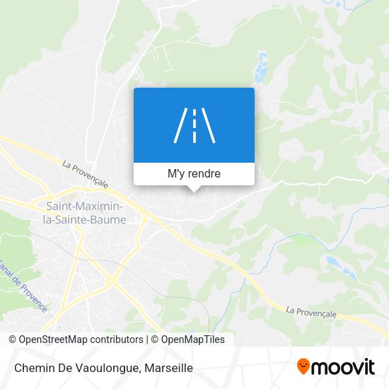 Chemin De Vaoulongue plan