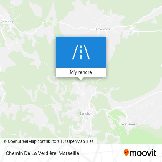 Chemin De La Verdière plan