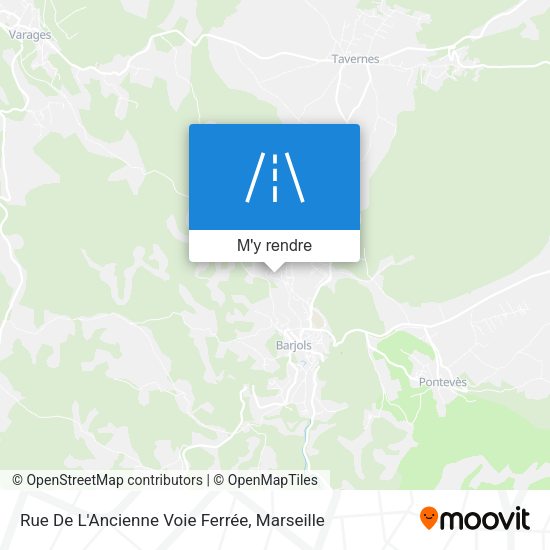 Rue De L'Ancienne Voie Ferrée plan