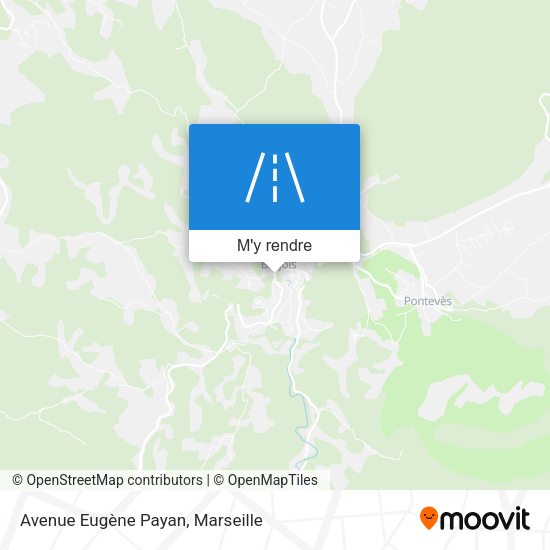 Avenue Eugène Payan plan