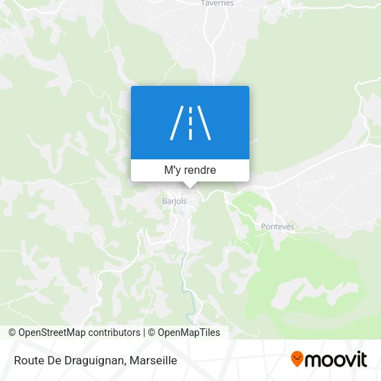 Route De Draguignan plan