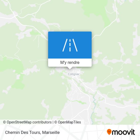 Chemin Des Tours plan