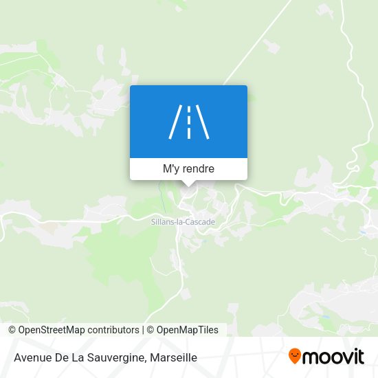 Avenue De La Sauvergine plan