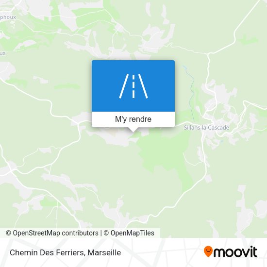 Chemin Des Ferriers plan