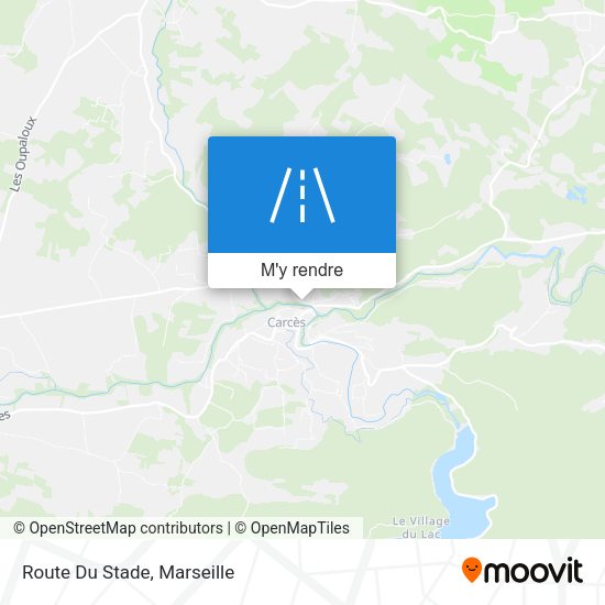 Route Du Stade plan