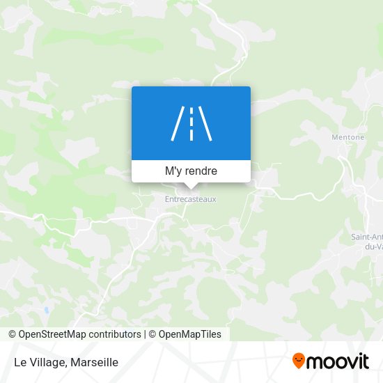Le Village plan