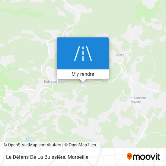 Le Défens De La Buissière plan