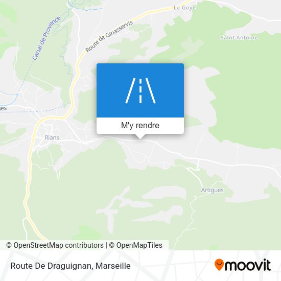 Route De Draguignan plan