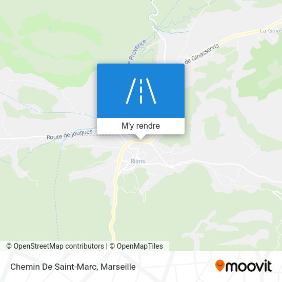 Chemin De Saint-Marc plan