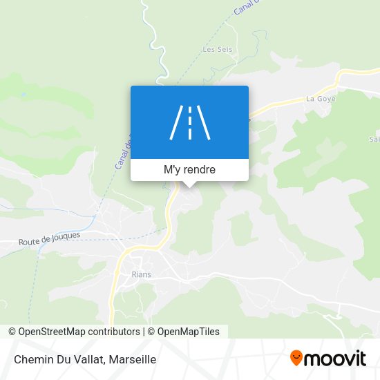 Chemin Du Vallat plan