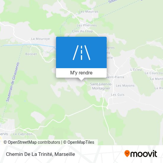 Chemin De La Trinité plan