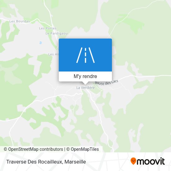 Traverse Des Rocailleux plan