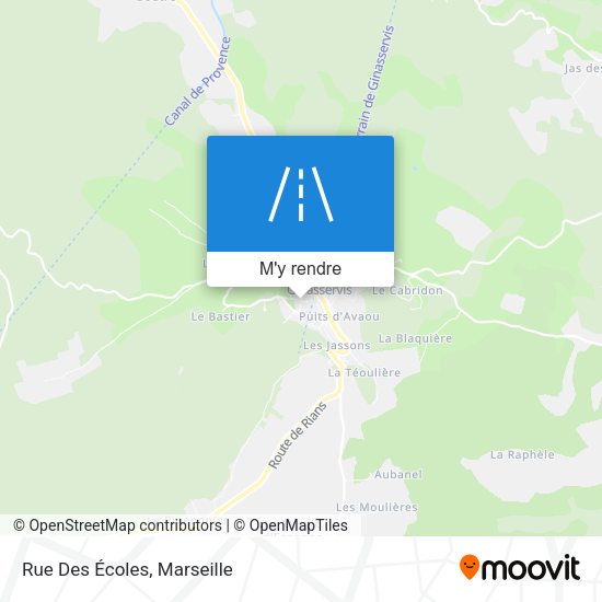 Rue Des Écoles plan