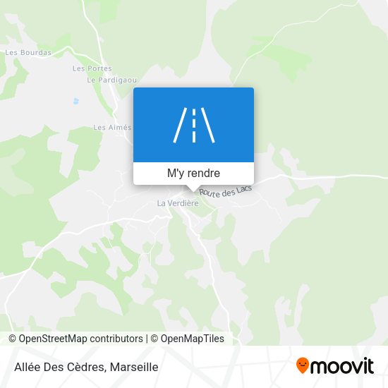 Allée Des Cèdres plan