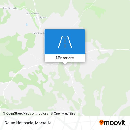 Route Nationale plan