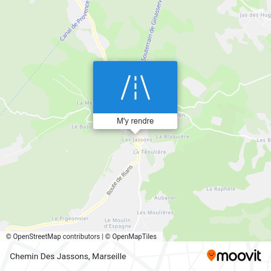 Chemin Des Jassons plan