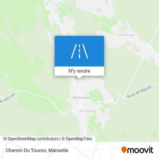 Chemin Du Touron plan