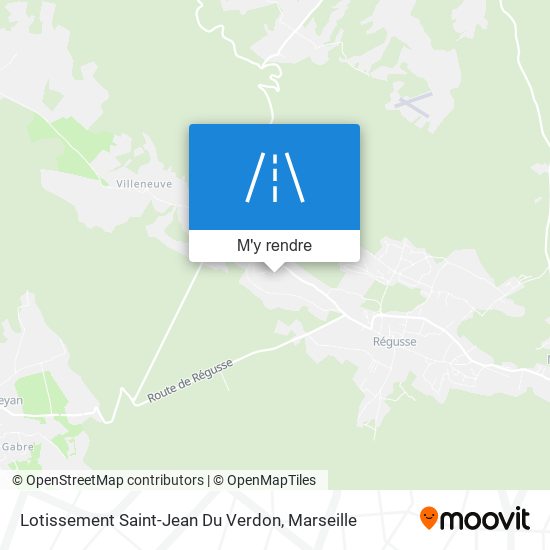 Lotissement Saint-Jean Du Verdon plan