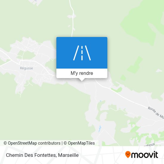 Chemin Des Fontettes plan