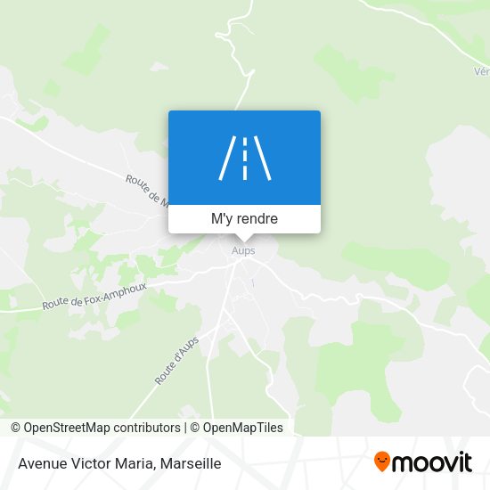 Avenue Victor Maria plan