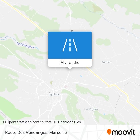 Route Des Vendanges plan