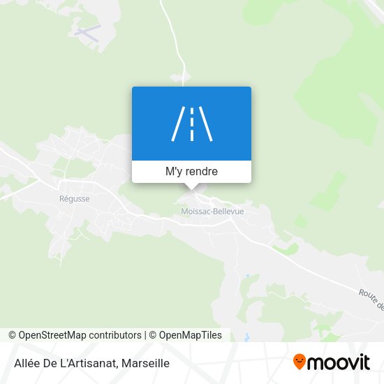 Allée De L'Artisanat plan