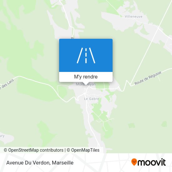 Avenue Du Verdon plan