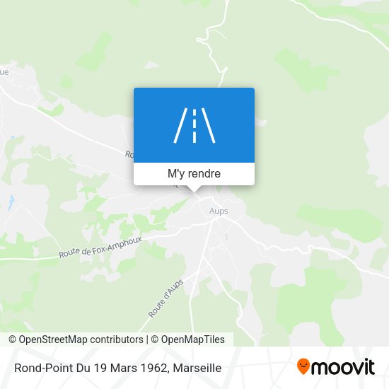 Rond-Point Du 19 Mars 1962 plan
