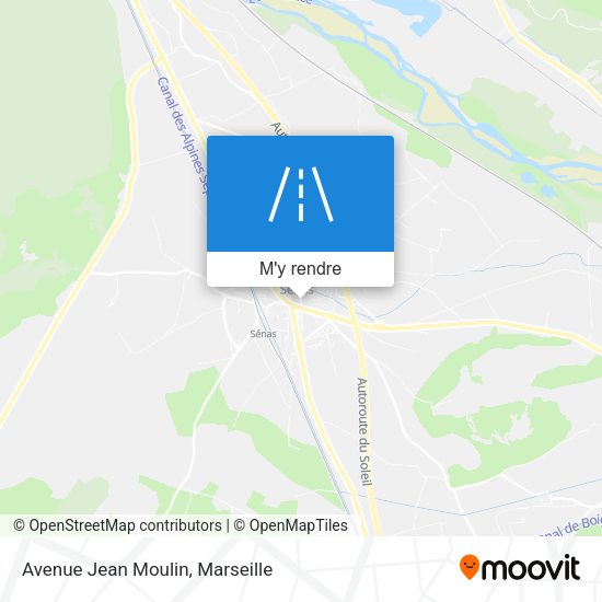 Avenue Jean Moulin plan